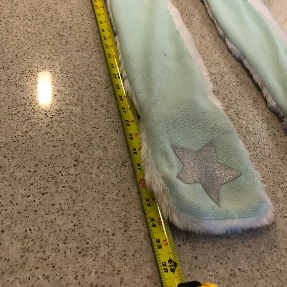 Justice Unicorn Light Up Hat Scarf Mittens White - Picture 15 of 16